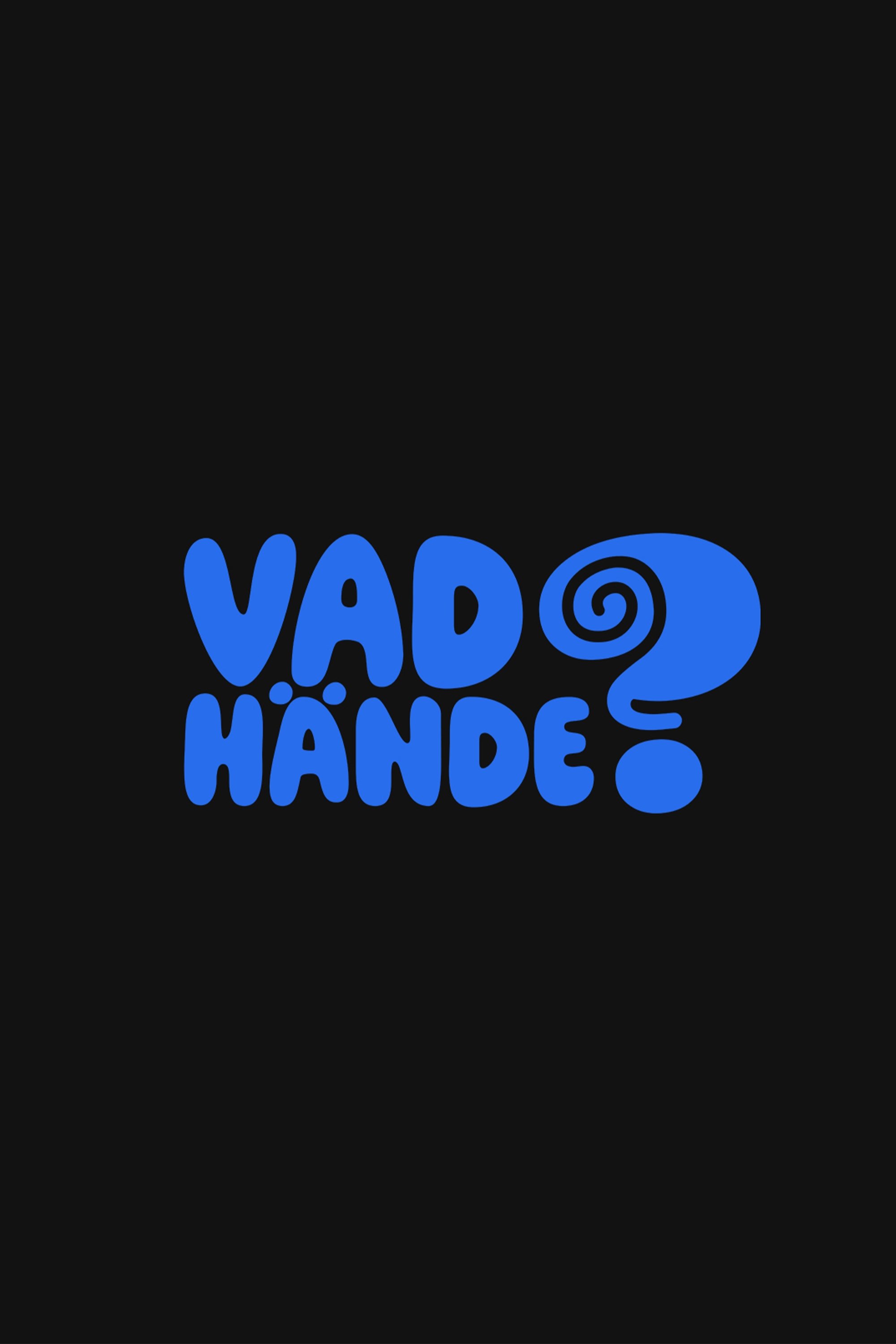 Постер Vad hände?